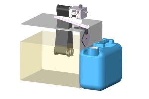 BOS-E new + nádrž bočné uloženie + display